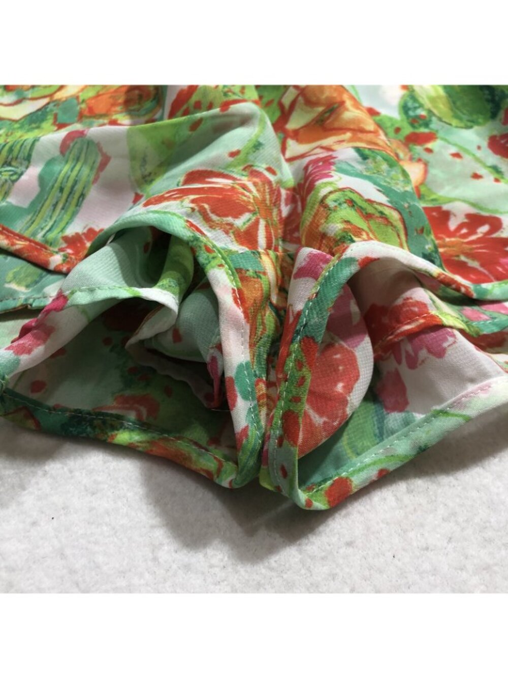 Show Me Your Mumu Shorts Women Size S Elastic Colorful Flower Summer Layer Swing - Picture 6 of 10